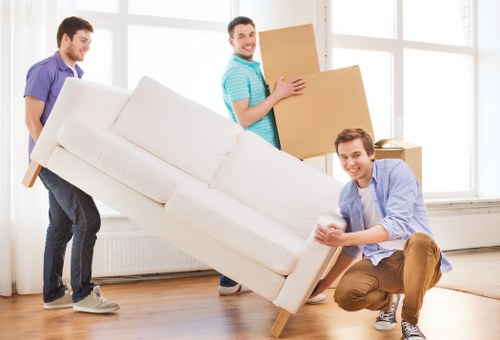 Local moving team handling removals in Blackfen