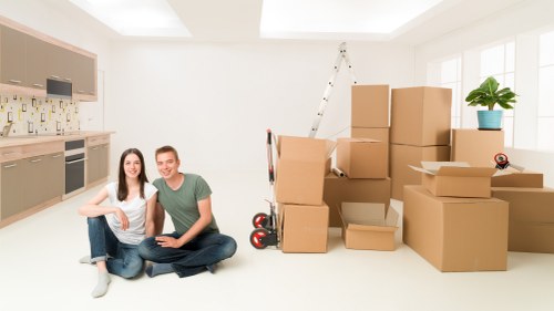 Secure storage arrangement for bulky furniture items in Blackfen